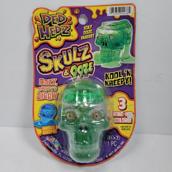 Ded Hedz Skull and Ooze Slime Toy NEW - Picture 1 of 5